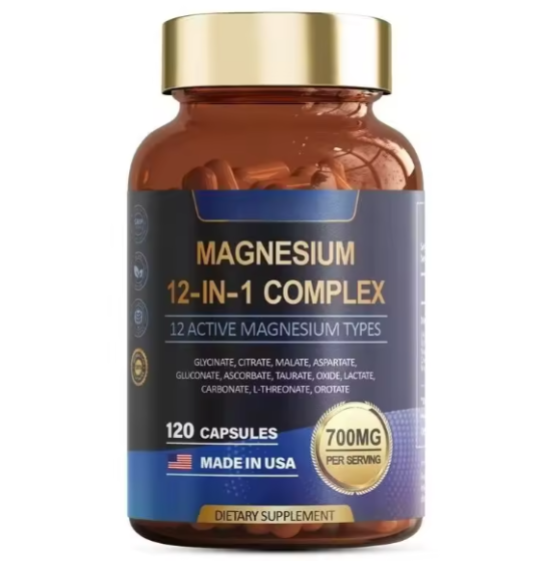 Magnesium 12-en-1 Complex – Le soutien quotidien qui accompagne votre rythme