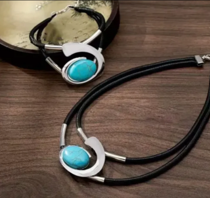 Ensemble Collier & Bracelet Vintage – L’élégance qui attire tous les regard ,ML