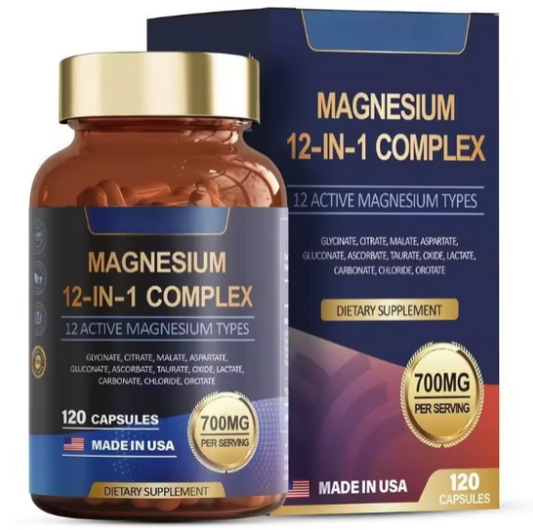 Magnesium 12-en-1 Complex – Le soutien quotidien qui accompagne votre rythme